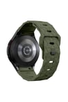 Galaxy Watch 6 40mm NVTH KRD-116 20mm Futbol Desenli Spor Tasarımlı Silikon Kordon-Beyaz