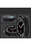 Galaxy Watch 6 Classic 43mm Sert PC Kasa ve Ekran Koruyucu NVTH Sport Watch Gard 29 - Beyaz