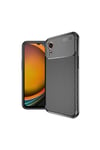 Galaxy Xcover7 Kılıf NVTH Negro Silikon Kapak - Siyah