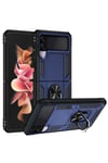 Galaxy Z Flip 3 Kılıf NVTH Vega Kapak - Kırmızı