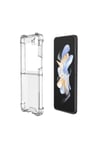 Galaxy Z Flip 6 Kılıf NVTH Nitro Anti Shock Silikon - Şeffaf