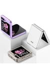 Galaxy Z Flip 6 Kılıf NVTH Sert Kıpta Kapak-Pembe