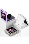 Galaxy Z Flip 6 Kılıf NVTH Sert Kıpta Kapak-Koyu Yeşil