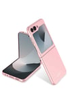 Galaxy Z Flip 6 Kılıf NVTH Sert Kıpta Kapak-Pembe