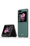 Galaxy Z Flip 6 Kılıf NVTH Sert Kıpta Kapak-Gümüş