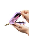 Galaxy Z Flip 6 Kılıf NVTH Z Harfli Yüzüklü Kıpta Kapak-Yeşil