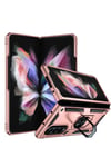 Galaxy Z Fold 3 Kılıf NVTH Vega Kapak - Rose Gold
