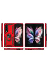 Galaxy Z Fold 3 Kılıf NVTH Vega Kapak - Kırmızı