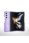 Galaxy Z Fold 6 Kılıf Magsafe Şarj Özellikli Parlayan Simli Saydam Renkli NVTH Allstar Kapak-Şeffaf