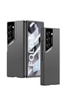 Galaxy Z Fold 6 Kılıf Ultra İnce Kamera Korumalı Sert Rubber NVTH 3. Seri Procase Kapak-Siyah