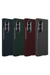 Galaxy Z Fold 6 Uyumlu Kamera Korumalı Karbon Fiber Tasarımlı Arka Yüzey NVTH Kıpta Karbon Kapak