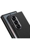 Galaxy Z Fold 6 Uyumlu Kamera Korumalı Karbon Fiber Tasarımlı Arka Yüzey NVTH Kıpta Karbon Kapak