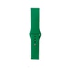 Gear S2 Band Serisi 20mm Klasik Kordon Silikon Strap Kayış-Grass Green
