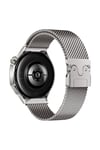 Gear S3 22mm NVTH KRD-25 Metal Hasır Kordon - Gümüş