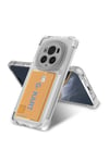 Honor Magic 6 Pro Kılıf Airbag Tasarımlı Şeffaf Kartlıklı NVTH G-Kart Kapak - Şeffaf