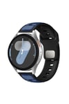 Huawei GT2 46mm NVTH KRD-135 22mm Silikon Kordon Strap Kayış - Siyah