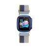 Huawei GT4 41mm NVTH KRD-03 18mm Çocuklara Özel Hasır Kordon - Lila-Gri