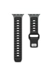Huawei Honor Magic 2 46mm NVTH KRD-135 22mm Silikon Kordon Strap Kayış - Siyah