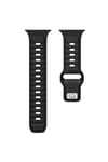 Huawei Honor Magic 2 46mm NVTH KRD-135 22mm Silikon Kordon Strap Kayış - Siyah