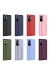 Huawei Nova 9 Kılıf NVTH Qstand Kapak - Gri