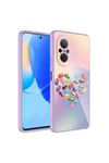 Huawei Nova 9 SE Kılıf Kamera Korumalı Desenli Sert Silikon NVTH Epoksi Kapak - NO4