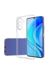 Huawei Nova Y70 Kılıf NVTH Süper Silikon Kapak - Renksiz