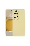 Huawei P50 Pro Kılıf NVTH Premier Silikon Kapak - Gold