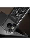 Huawei Pura 70 5G Kılıf Magnetik Standlı Kamera Korumalı NVTH Sürgülü Vega Kapak - Mavi