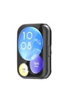 Huawei Watch Fit 2 NVTH Watch Gard 02 Koruyucu Silikon - Gümüş