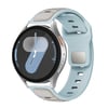 Huawei Watch GT 3 42mm NVTH KRD-135 22mm Silikon Kordon Strap Kayış - Açık Mavi-Gri