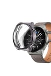 Huawei Watch GT 3 Pro 43mm NVTH Watch Gard 02 Koruyucu Silikon - Gri