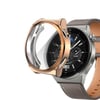 Huawei Watch GT 3 Pro 43mm NVTH Watch Gard 02 Koruyucu Silikon - Rose Gold