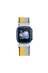Huawei Watch GT5 41mm NVTH KRD-03 18mm Çocuklara Özel Hasır Kordon - Gri-Lacivert