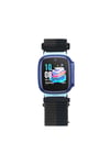 Huawei Watch GT5 41mm NVTH KRD-03 18mm Çocuklara Özel Hasır Kordon - Gri-Lacivert