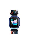 Huawei Watch GT5 41mm NVTH KRD-139 18mm Çocuklara Özel Örgü Kordon - Kırmızı-Pembe