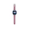 Huawei Watch GT5 Pro 42mm NVTH KRD-138 18mm Çocuklara Özel Silikon Strap Kayış - Rose Pembe-Siyah