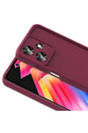 İnfinix Hot 30 Kılıf Kamera Korumalı NVTH Ananas Kapak - Pembe