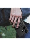İnfinix Hot 30 Kılıf Magnetik Standlı Kamera Korumalı NVTH Sürgülü Vega Kapak - Mavi