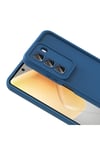 İnfinix Hot 50 4G Kılıf Kamera Korumalı NVTH Ananas Kapak - Mürdüm