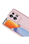 İnfinix Note 30 4G Kılıf Kamera Korumalı NVTH Ananas Kapak - Mürdüm