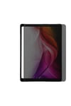 iPad Air 10.9 2022 (5.Nesil) Uyumlu NVTH Tablet Privacy Temperli Cam Ekran Koruyucu-Siyah