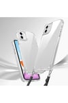 iPhone 11 Kılıf Airbagli Takılabilir Askı Aparatlı NVTH Snap Silikon Kapak - Şeffaf