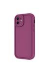 iPhone 11 Kılıf Kamera Korumalı NVTH Ananas Kapak - Siyah