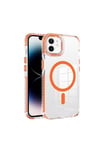iPhone 11 Kılıf Magsafe Şarj Özellikli Airbagli Takılabilir Askı Aparatlı NVTH Nana Kapak - Gri