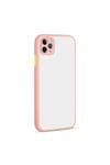 iPhone 11 Pro Max Uyumlu NVTH Hux Kılıf-Pembe