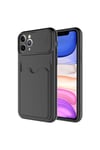 iPhone 11 Pro Max Uyumlu NVTH Kartix Kılıf-Siyah