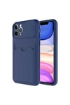 iPhone 11 Pro Max Uyumlu NVTH Kartix Kılıf-Lacivert