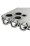 iPhone 11 Pro Uyumlu NVTH CL-06 Kamera Koruyucu-Gümüş