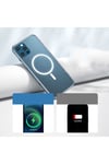 iPhone 11 Pro Uyumlu NVTH Tacsafe Wireless Kılıf-Renksiz