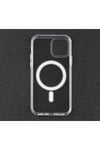 iPhone 11 Pro Uyumlu NVTH Tacsafe Wireless Kılıf-Renksiz